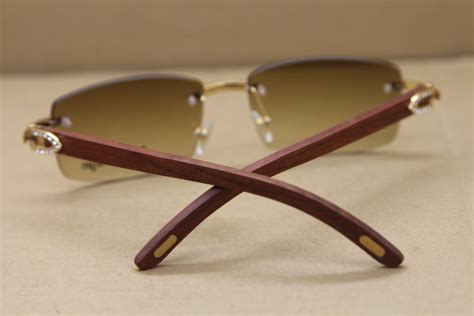 cheap cartier wood grain glasses|authentic cartier wood glasses.